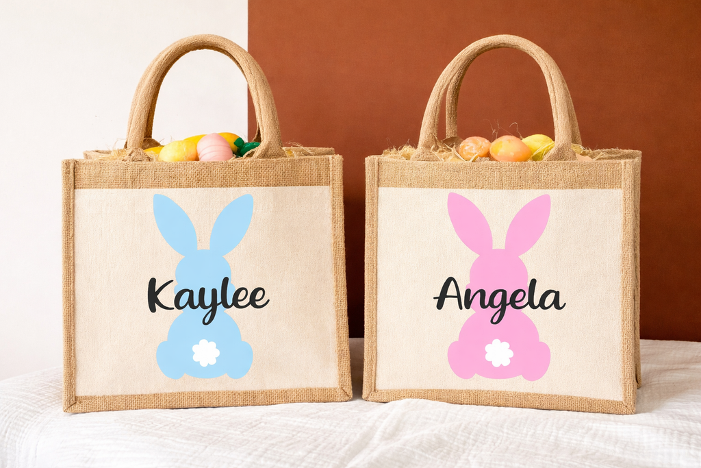 Petit sac personnalisé en jute