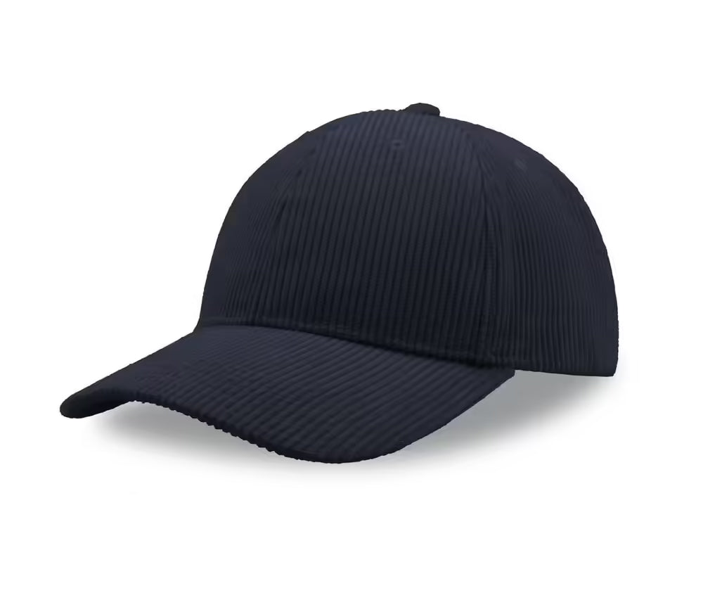 Casquette DAD en velours côtelé beige