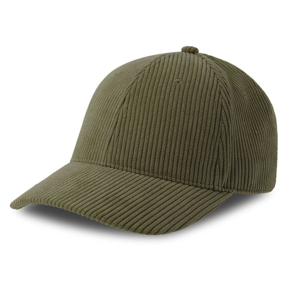 Casquette DAD en velours côtelé beige