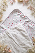 Couverture Bébé Douce & Confortable Coeur
