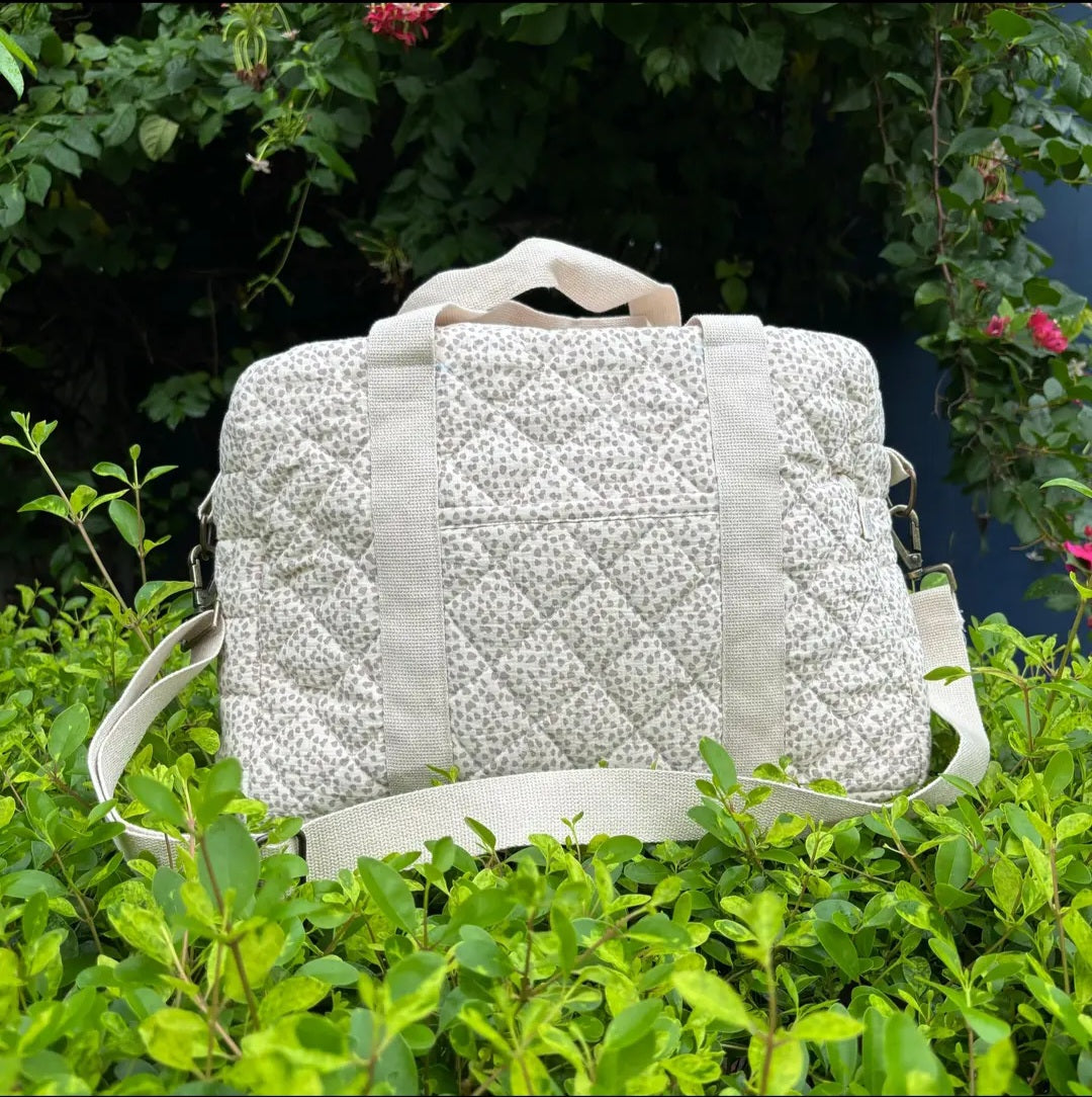 Sac à langer matelassé imprimé
