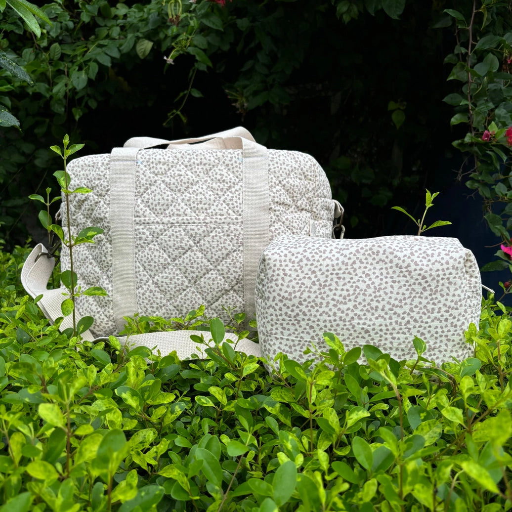Sac à langer matelassé imprimé