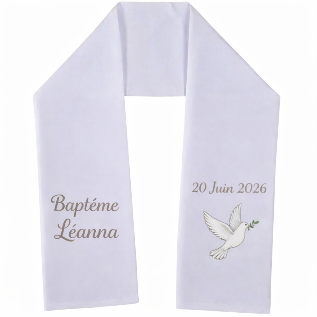 Écharpe baptême