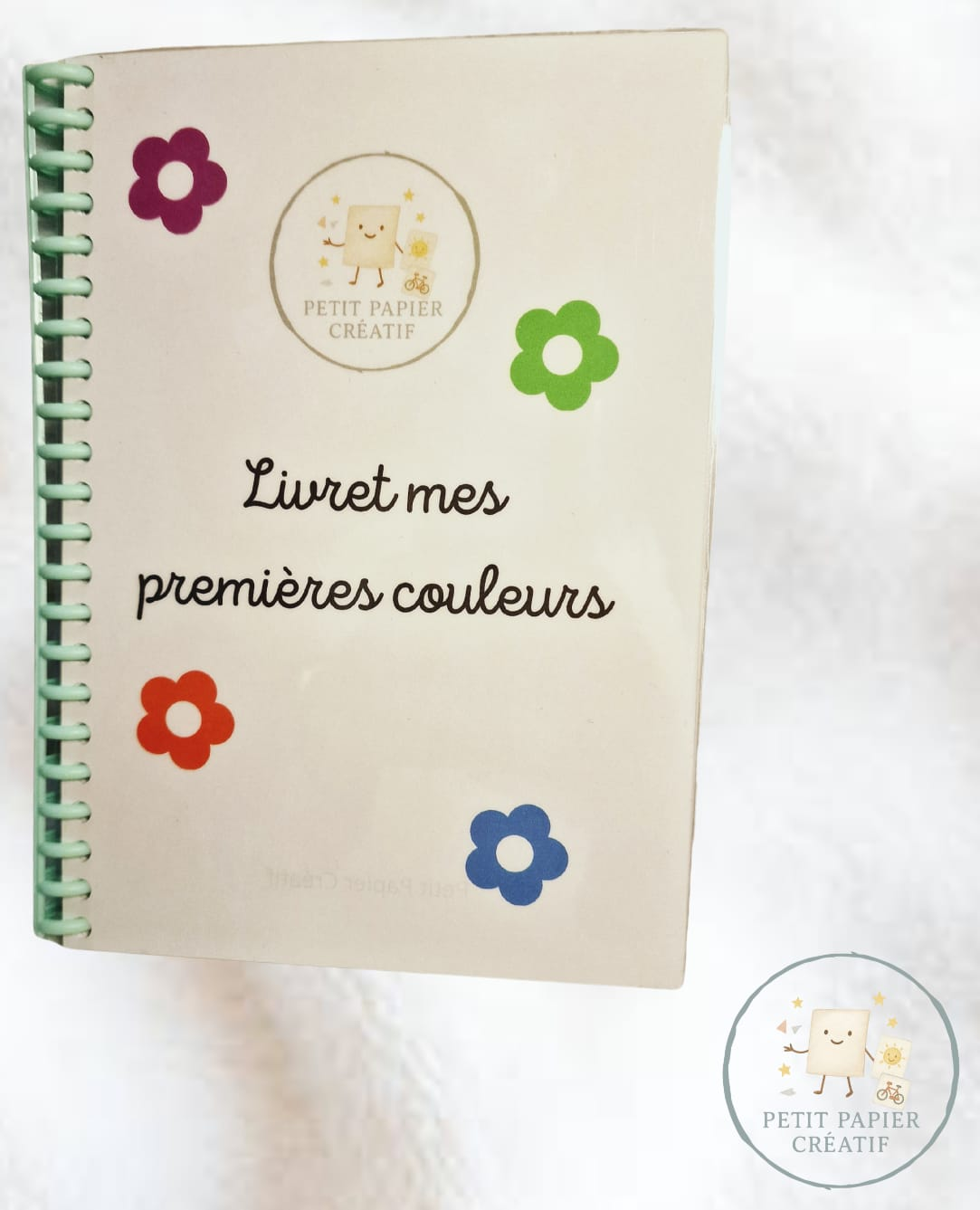 Livret avec scratch - couleurs