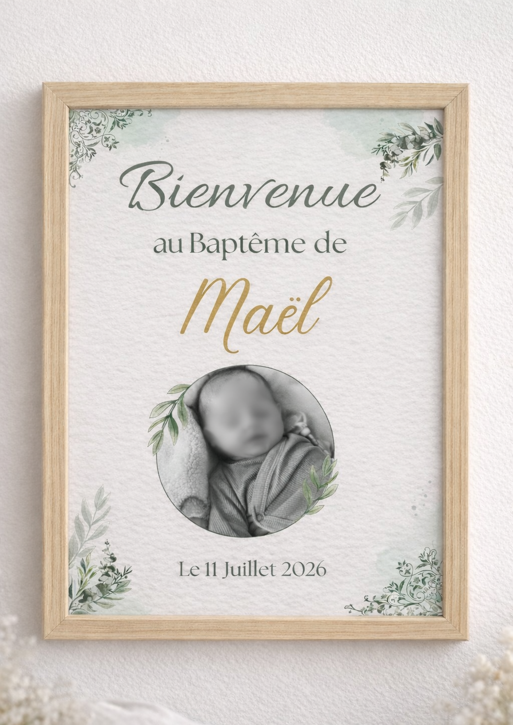 Cadre bienvenue