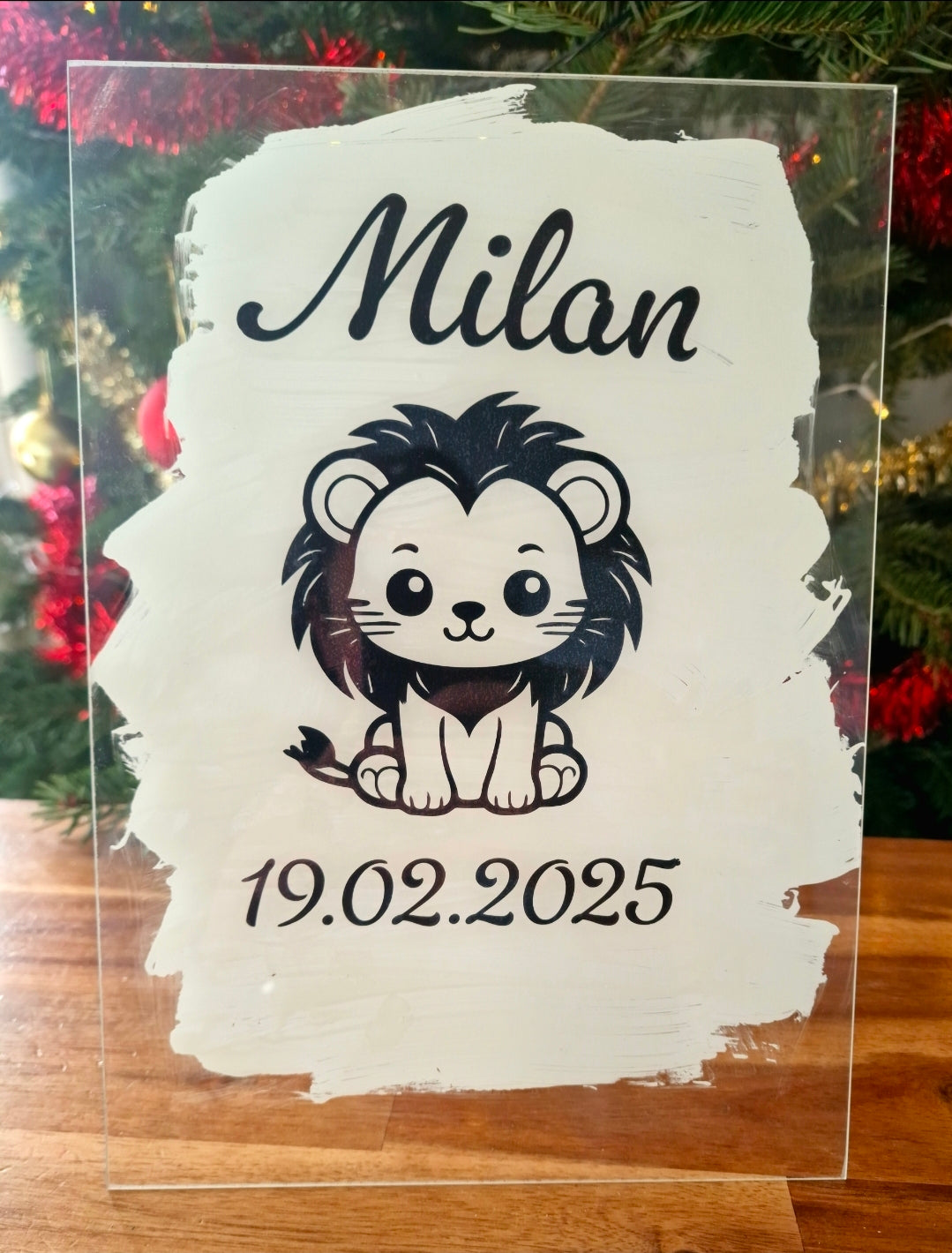 Plaque décorative personnalisée